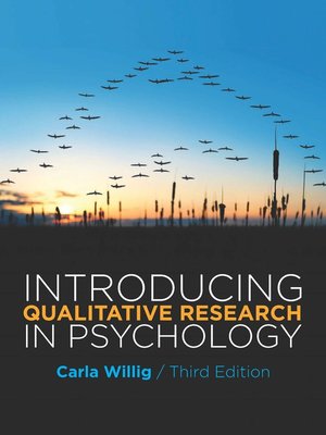 cover image of Introducing Qualitative Research in Psychology